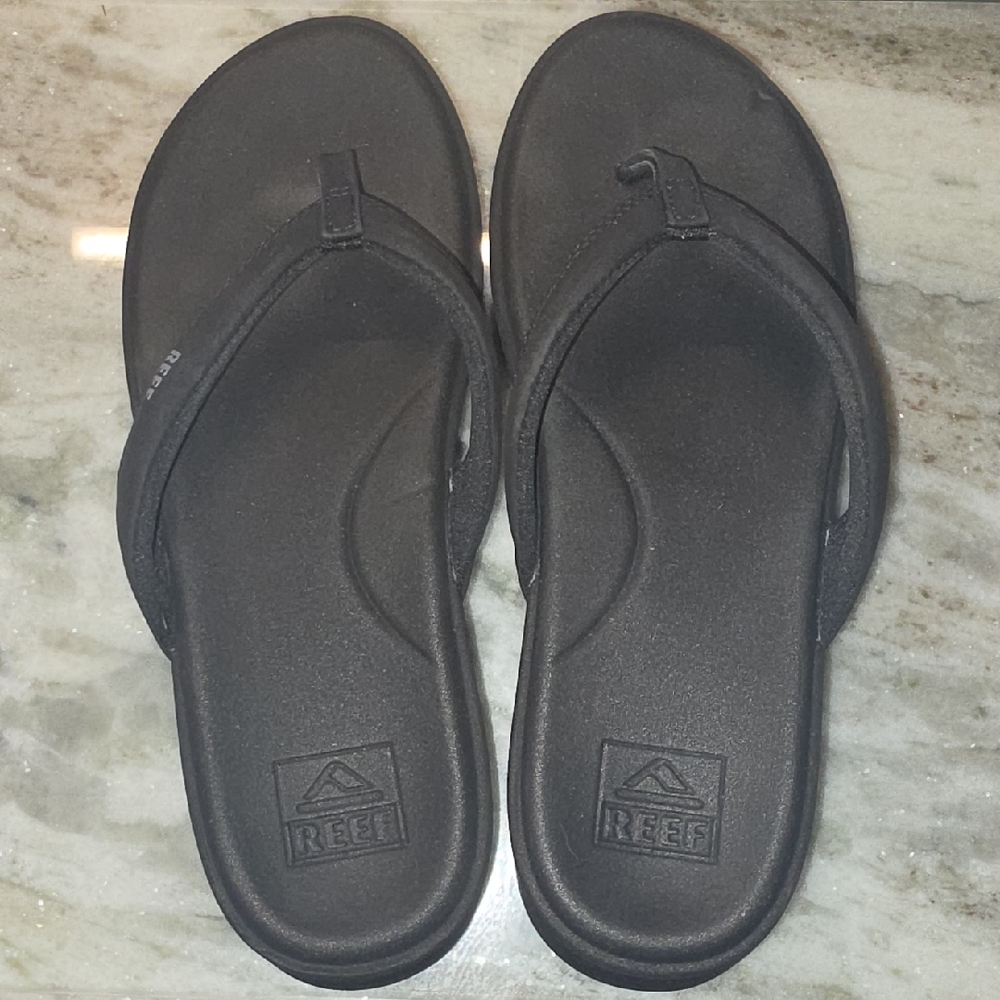 Reef Black Women's Flip Flop Sandals